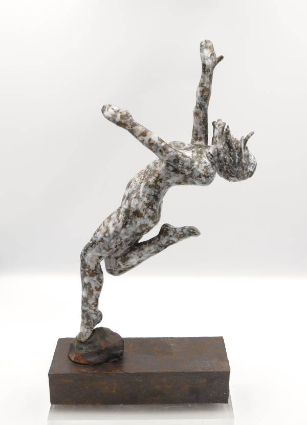 - a , Ceramic Sculpture by Craig Carsley, measuring 38 x 22 cm (H x W) £320